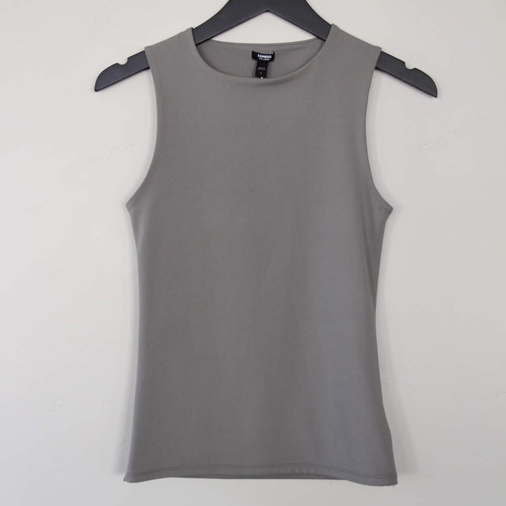 Express Green Body Contour Sleeveless Tank NWT | Size Small